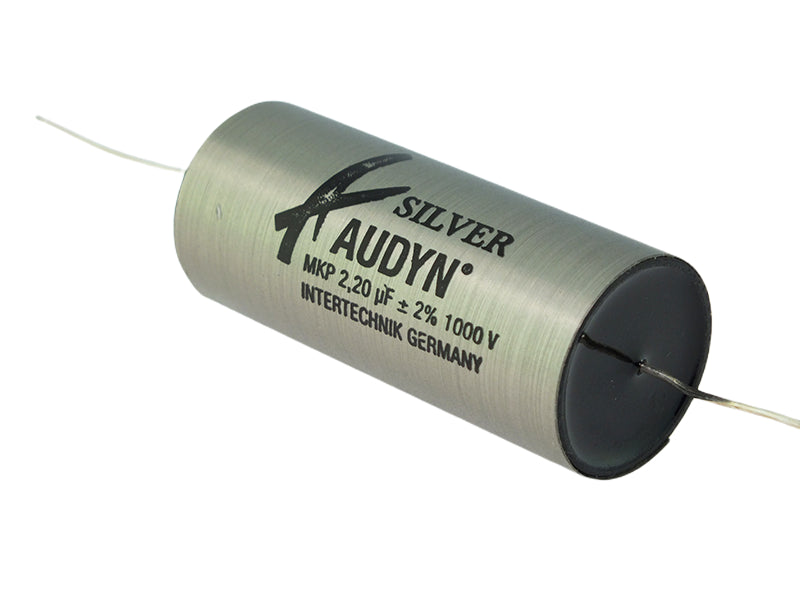 Audyn Capacitor 2.20uF 1000Vdc 2% Tolerance True Silver Series Metalized Silver Polypropylene