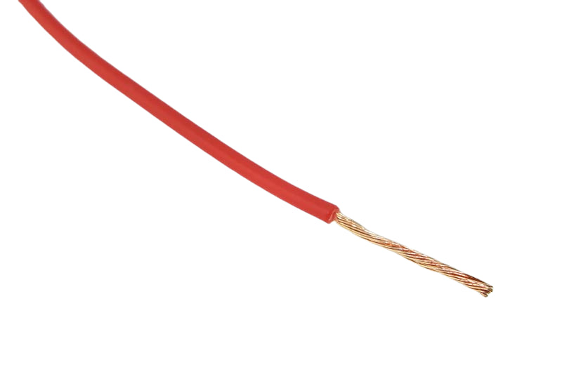 BB WIRE Auric 21awg RED Cast Copper, Qty 0.91 ft pc