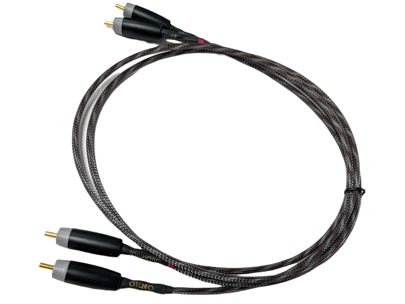 Audience OHNO Interconnect Cable 1 Meter RCA -BOGO (Buy 1st Pair; Get 2nd Pair FREE)