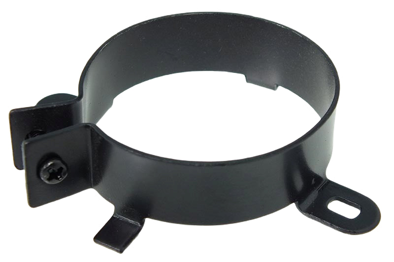 Clamp 45mmD Black Plated Capacitor Clamp (1 3/4")