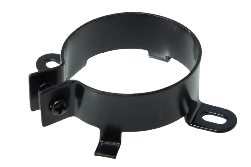 Clamp 35mmD Black Plated Capacitor Clamp (1 3/8")