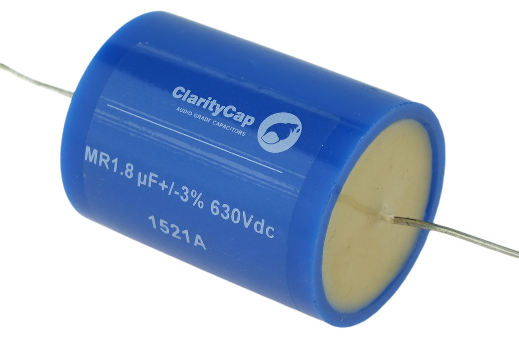 ClarityCap Capacitor 1.8uF 630Vdc MR Series Metalized Polypropylene
