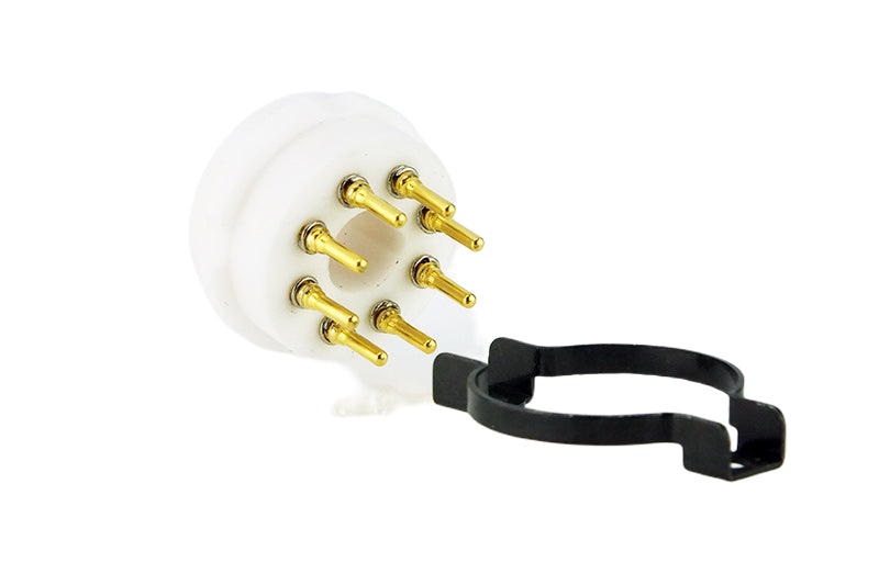ConneX Socket 8 Pin Ultra-Premium PTFE (Teflon) Gold Plated Machined Pin