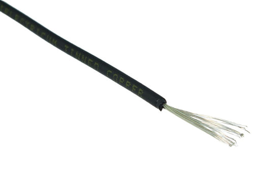 A4518B - HOOK-UP WIRE 18 AWG STRANDED BLACK 20 FT