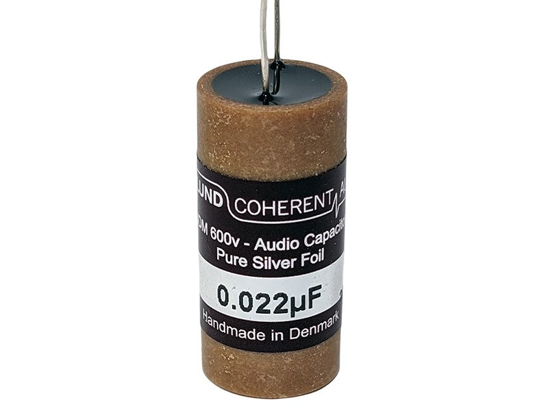 Duelund Capacitor 0.022uF 600Vdc JDM-Ag Series Silver Foil Wax Paper Oil