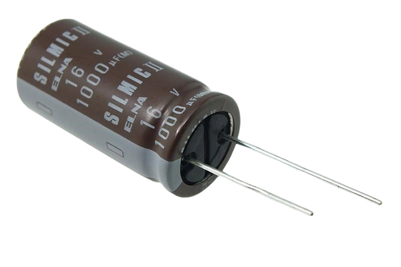 Elna Electrolytic Capacitor 1000uF 16Vdc RFS Series Radial