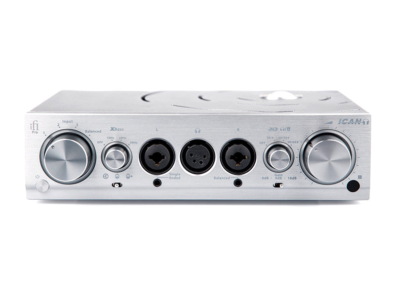 iFi Audio Pro iCAN Headphone Amp - Silver