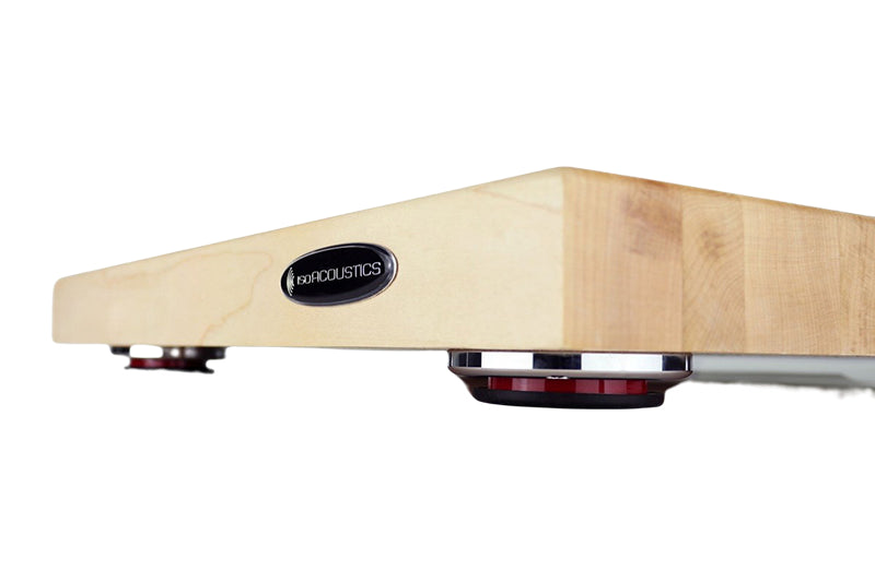 IsoAcoustics Isolation Devices Delos 2216M1 Series The Floating Island 22x16x1.75" Maple