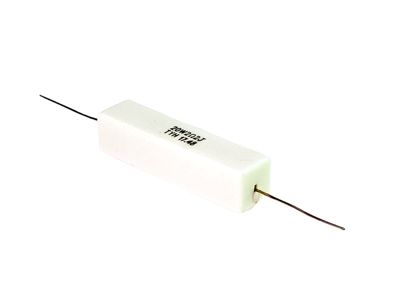 Jantzen Resistor 27R Ohm 20W Ceramic Wirewound ± 5% Tolerance