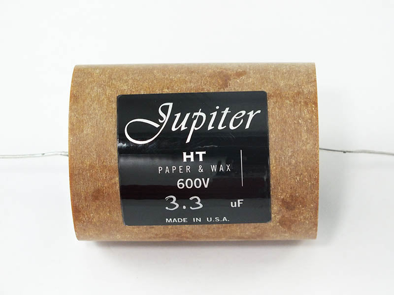Jupiter Capacitor 3.3uF 600Vdc HT Round Series Aluminum Foil Paper & Wax