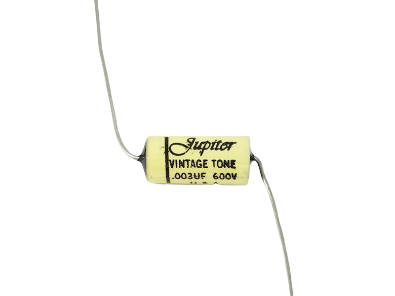 Jupiter Capacitor 0.003uF 600Vdc Yellow Vintage Tone Series Aluminum Foil Mylar