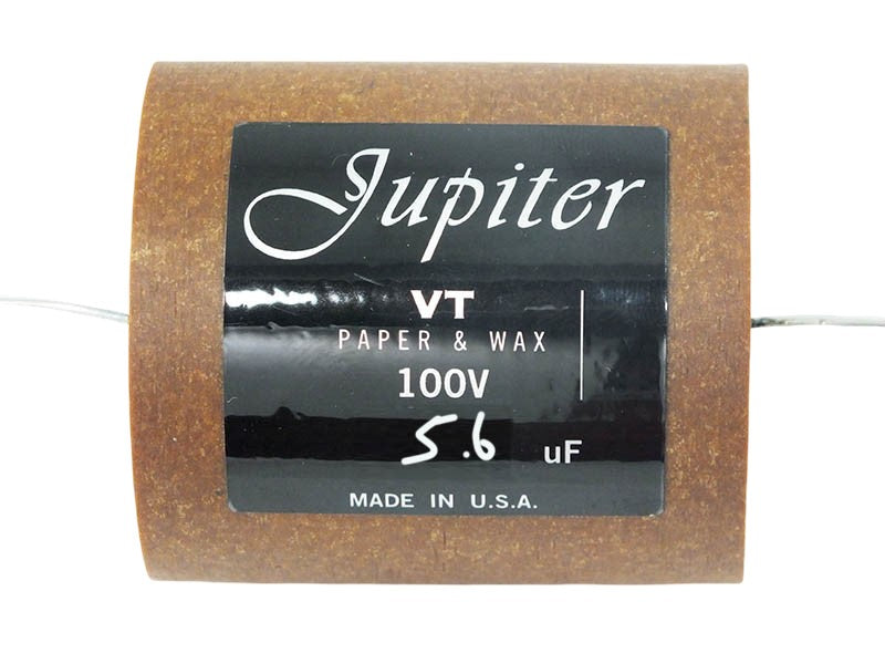 Jupiter Capacitor 5.6uF 100Vdc VT Round Series Aluminum Foil Paper & Wax