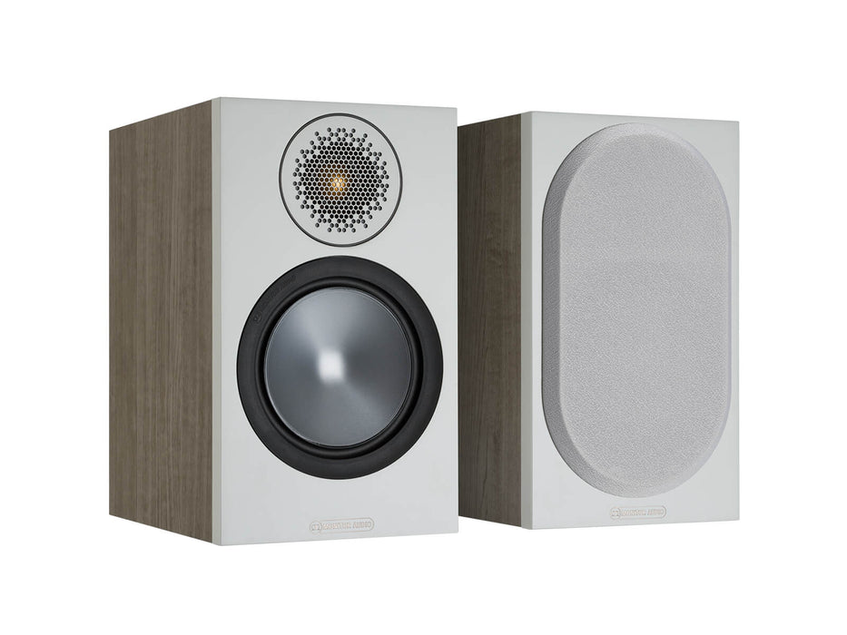 Monitor Audio Bronze 50Series (6G) Bookshelf Speakers Urban Gray