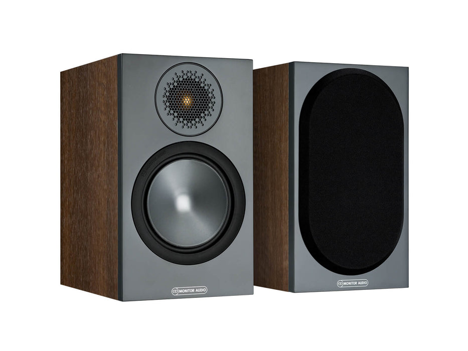Monitor Audio Bronze 50 Series (6G) Bookshelf Speakers Walnut