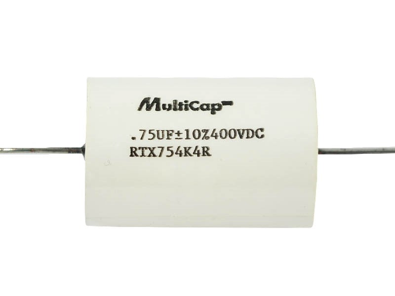 MultiCap Capacitor 0.75uF 400Vdc RTX Series Polystyrene Tin Foil