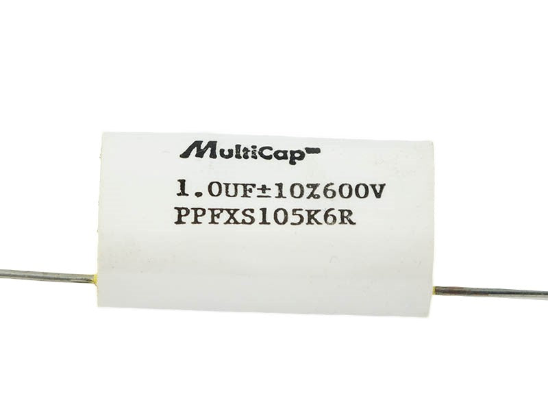 MultiCap Capacitor 1.0uF 600Vdc PPFXS Series Polypropylene Tin Foil