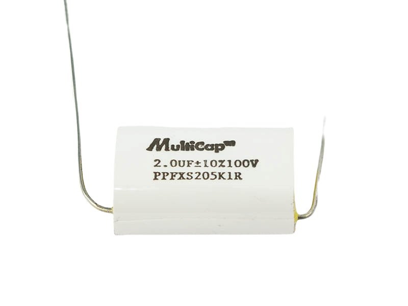 MultiCap Capacitor 2.0uF 100Vdc PPFXS Series Polypropylene Tin Foil
