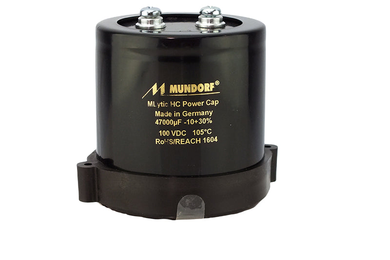 Mundorf Electrolytic Capacitor 47000uF 100Vdc MLytic® HC Series Polar Radial