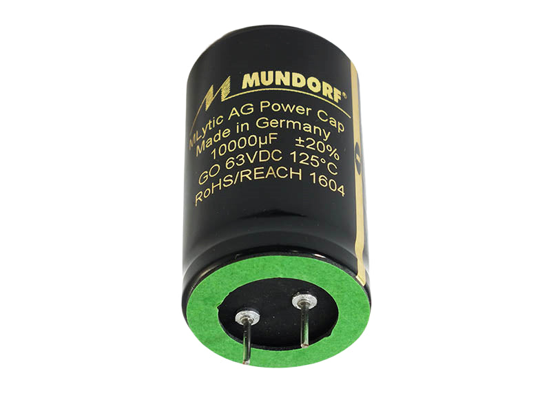 Mundorf Electrolytic Capacitor 10000uF 63Vdc MLytic® AG MLGO Series Polar Radial