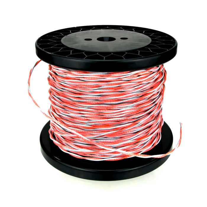 Mundorf CUW220GY/OG Twisted Copper Wires 2 x 12awg (2.0mm) w/Teflon (Gray/Orange)