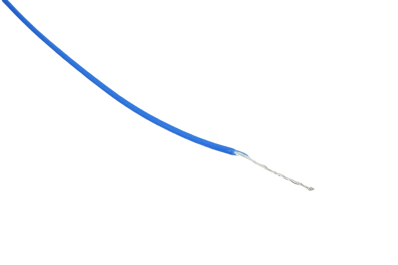 Neotech Wire 24awg Stranded Silver BLUE