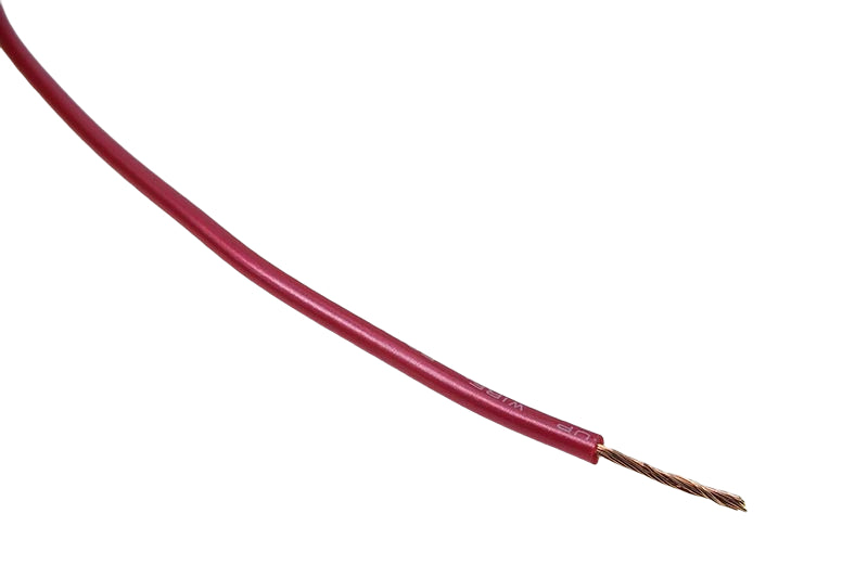Neotech Wire 24awg Stranded PVC Jacket RED