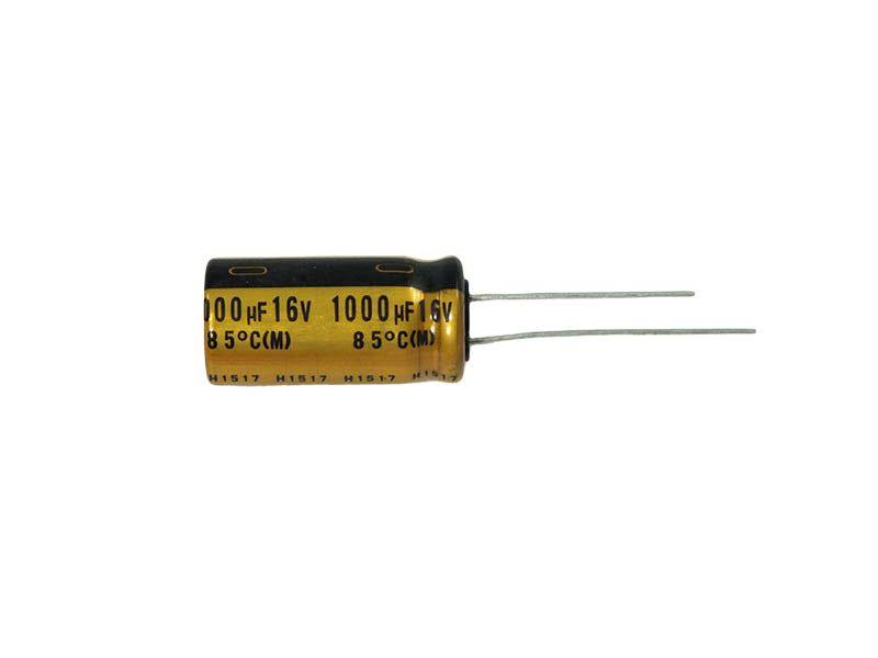 Nichicon Electrolytic Capacitor 1000uF 16Vdc FG Series Radial