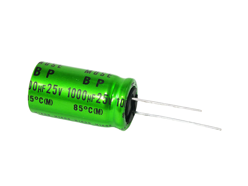 Nichicon Electrolytic Capacitor 1000uF 25Vdc ES Series Radial