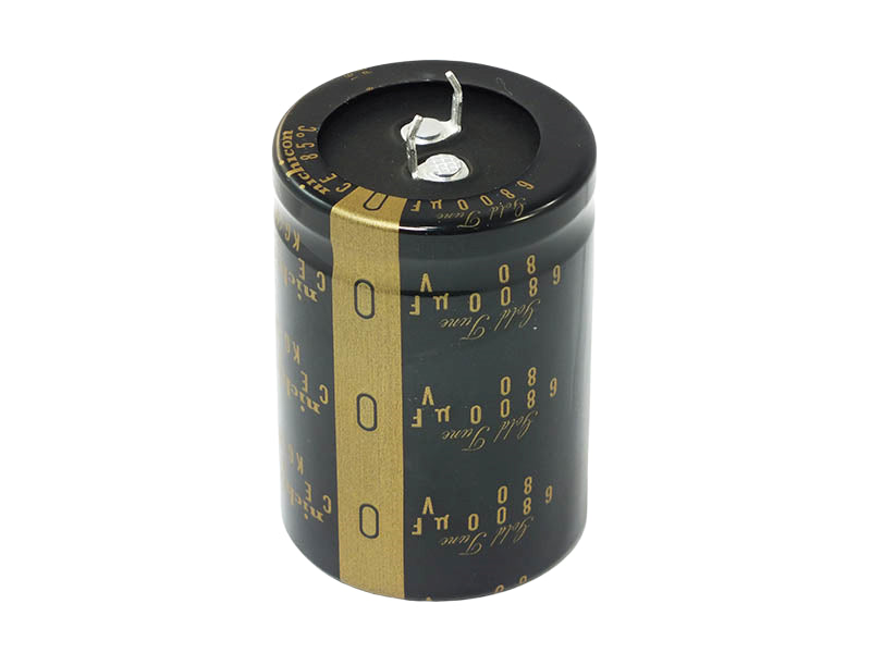 Nichicon Electrolytic Capacitor 6800uF 80Vdc KG Gold Tune Series Radial