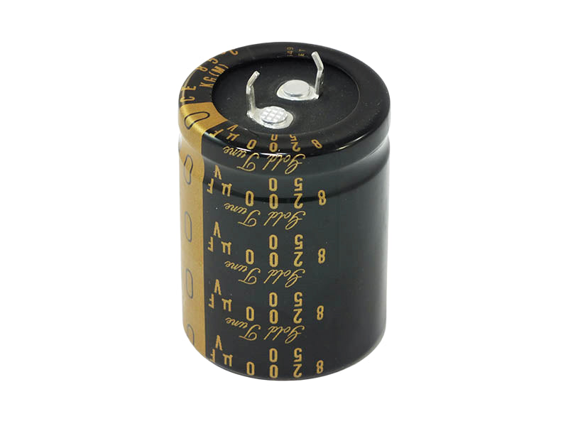 Nichicon Electrolytic Capacitor 8200uF 50Vdc KG Gold Tune Series Radial