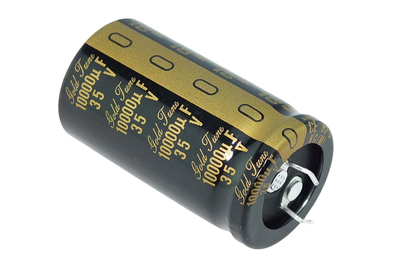 Nichicon Electrolytic Capacitor 10000uF 35Vdc KG Gold Tune Series Radial