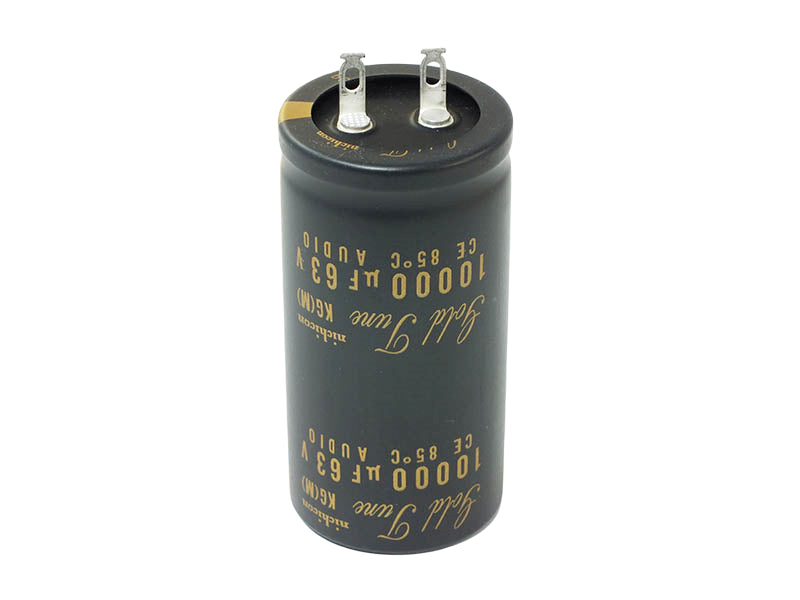 Nichicon Electrolytic Capacitor 10000uF 63Vdc KG Gold Tune Series Radial