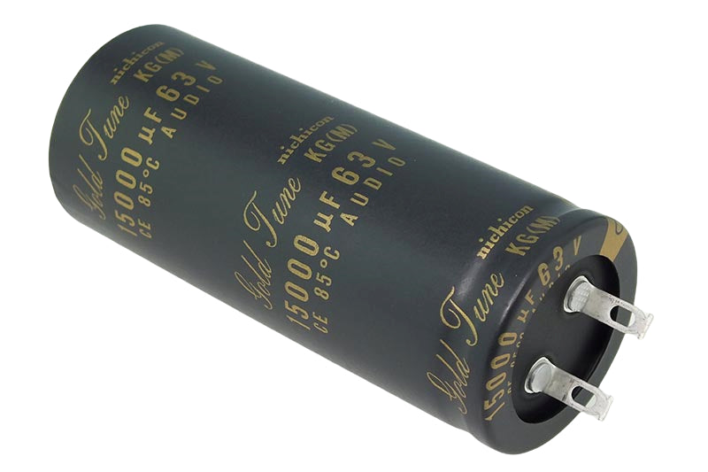 Nichicon Electrolytic Capacitor 15000uF 63Vdc KG Gold Tune Series Radial