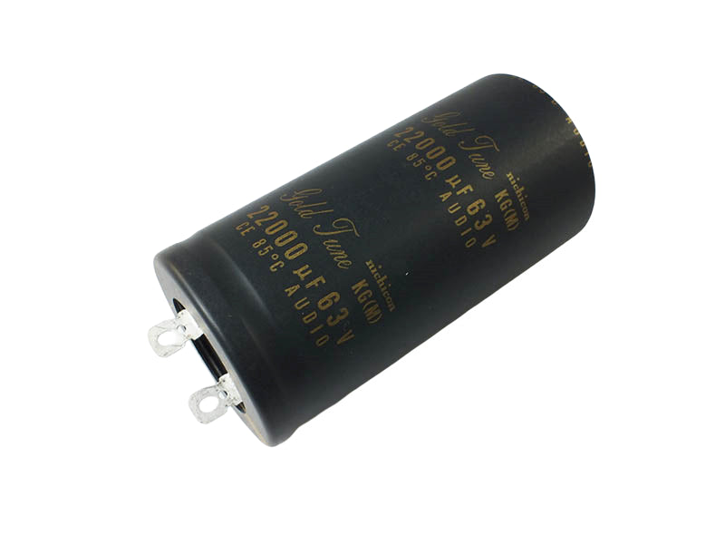 Nichicon Electrolytic Capacitor 22000uF 63Vdc KG Gold Tune Series Radial