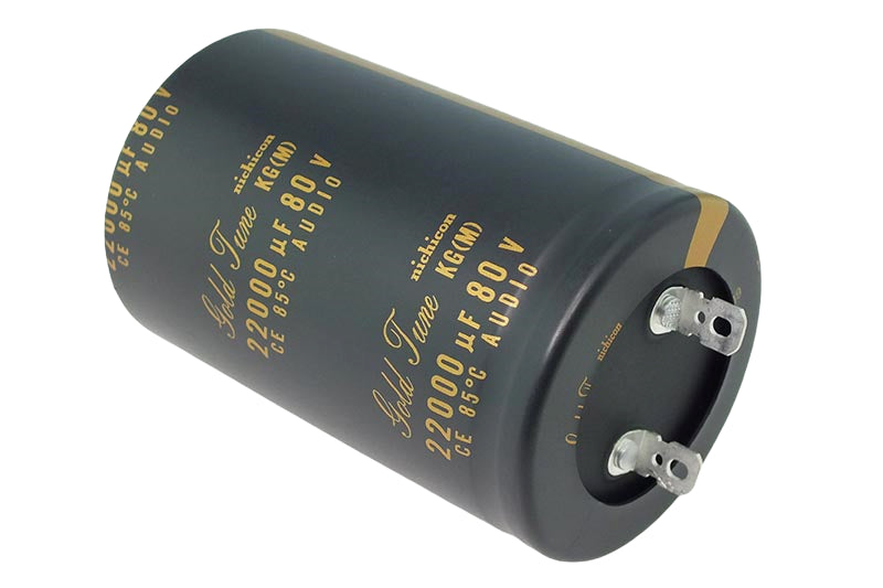 Nichicon Electrolytic Capacitor 22000uF 80Vdc KG Gold Tune Series Radial