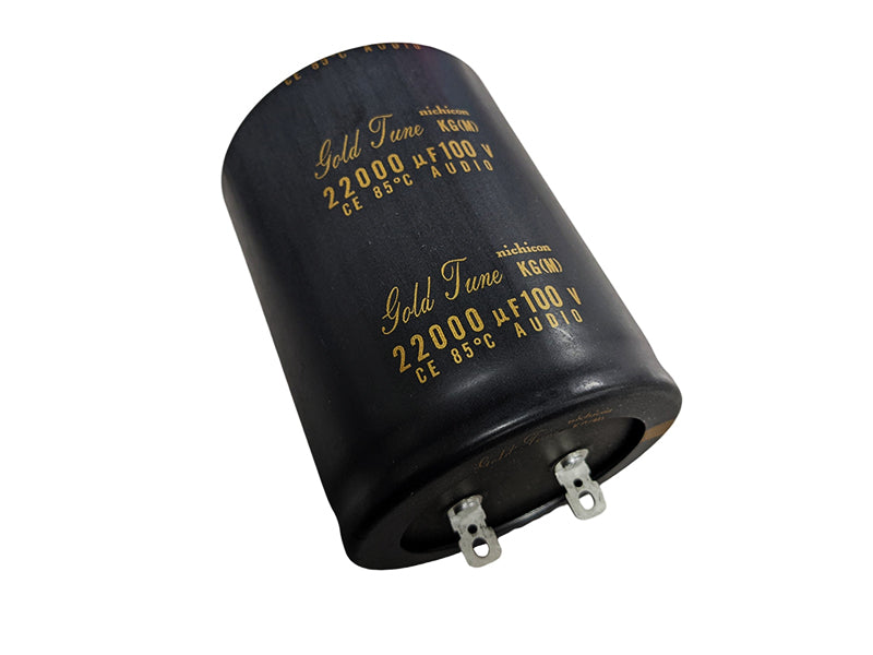 Nichicon Electrolytic Capacitor 22000uF 100Vdc KG Gold Tune Series Radial