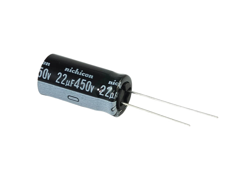 Nichicon Electrolytic Capacitor 22uF 450Vdc VY Series Radial