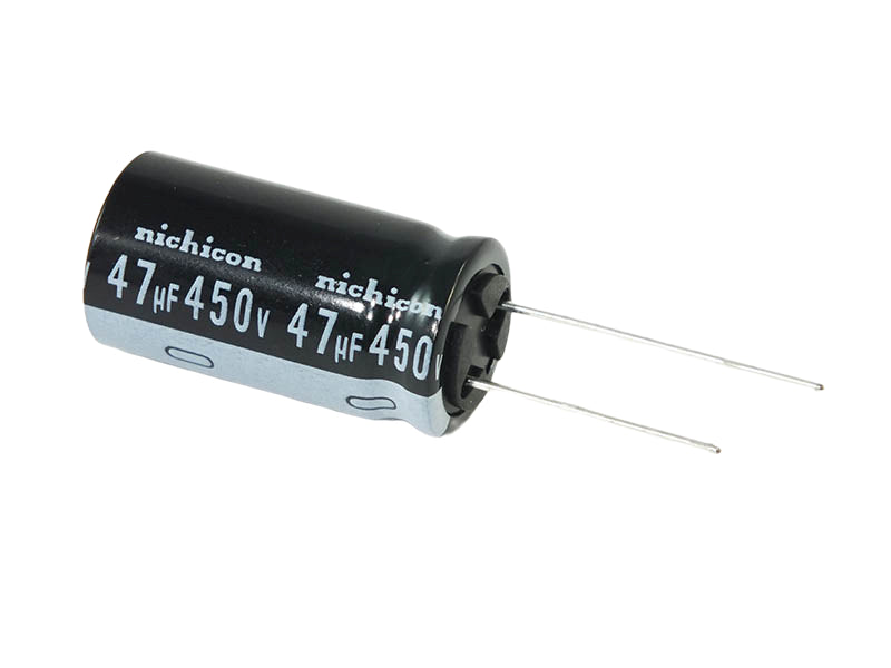 Nichicon Electrolytic Capacitor 47uF 450Vdc VY Series Radial
