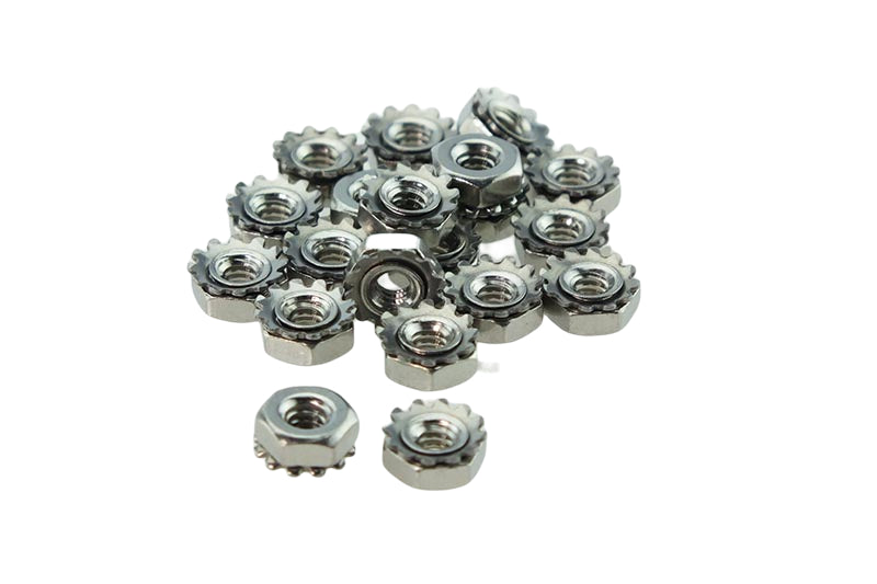 Nuts #4-40 KEP, Stainless