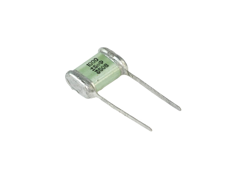 Russian Capacitor 1000pF 350Vdc Mil-Spec SGMZ-A Series Silver Mica
