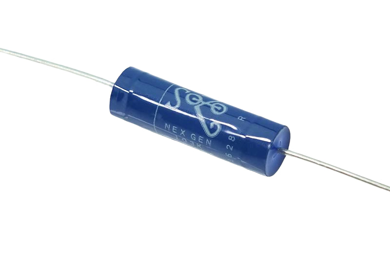 Sozo Capacitor .01uF 500Vdc Blue Molded Vintage Series Polyester