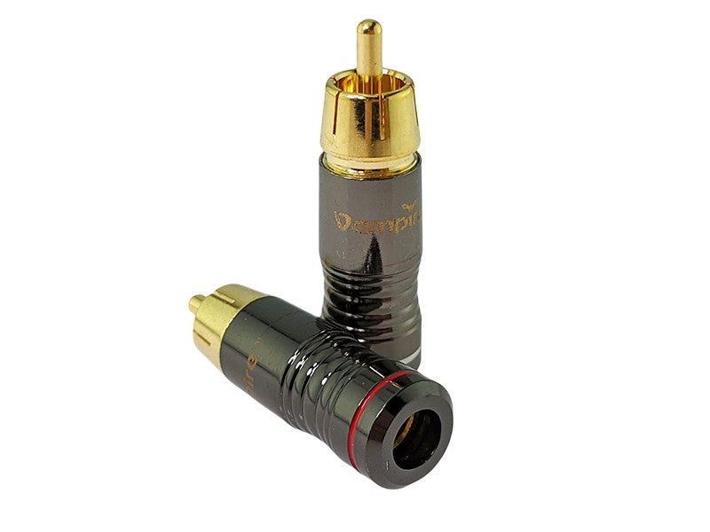 Vampire Connector 807 Series RCA Male Plug, 7.2mm opening