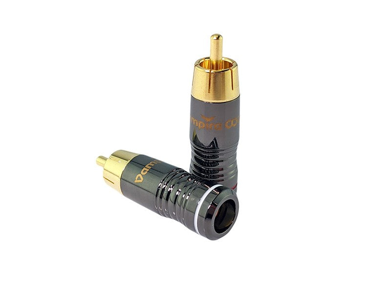 Vampire Connector 808 Series RCA Male Plug, 8.5mm opening
