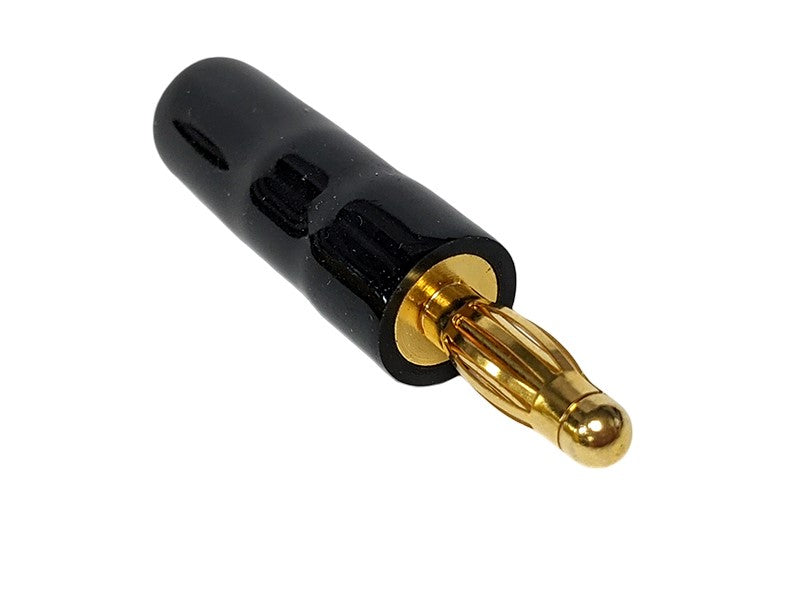 Vampire Connector B8 Series Male Banana Plug (Black only), 8awg