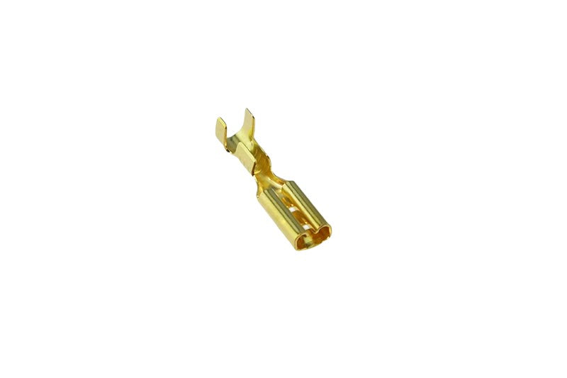 WBT Connector 0657 Series Flat Push-On Cable Shoe Gold-Plated Copper (2.8mm)