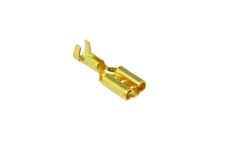WBT Connector 0656 Series Flat Push-On Cable Shoe Gold-Plated Copper (4.8mm)
