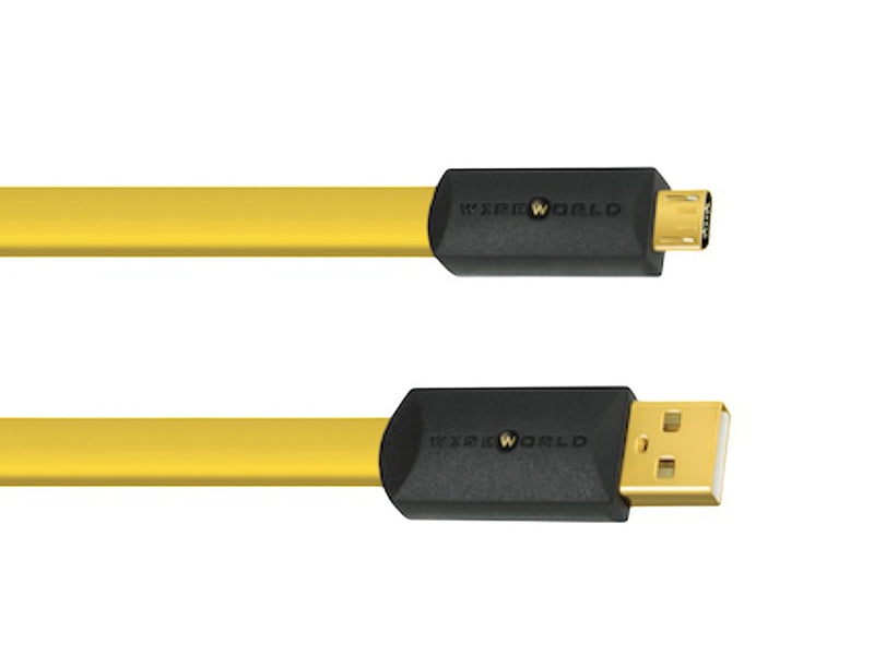 WireWorld Chroma 8 Series USB 2.0 Terminated Cable A to Micro B 0.6M