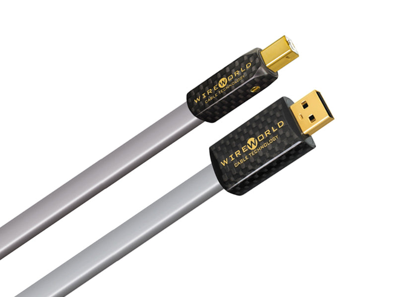 WireWorld Platinum Starlight 8 Series USB 2.0 Terminated Cable A to B 1.0M
